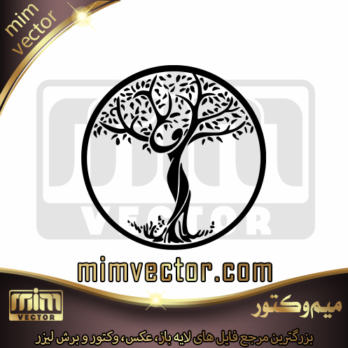 وکتور درخت فانتزی