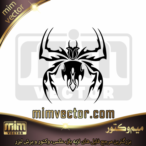 وکتور عنکبوت